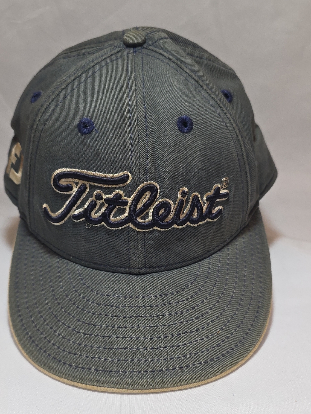 Titleist Gray Baseball Cap with Navy Accents